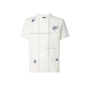 펜디 White cotton 반팔 티셔츠